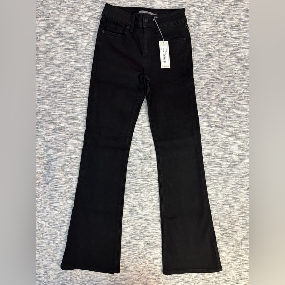 Just USA Black Mid Rise Bootcut Jean Petite Sz 27P/4P NWT | Black Bootcut Jeans- - Picture 4 of 10